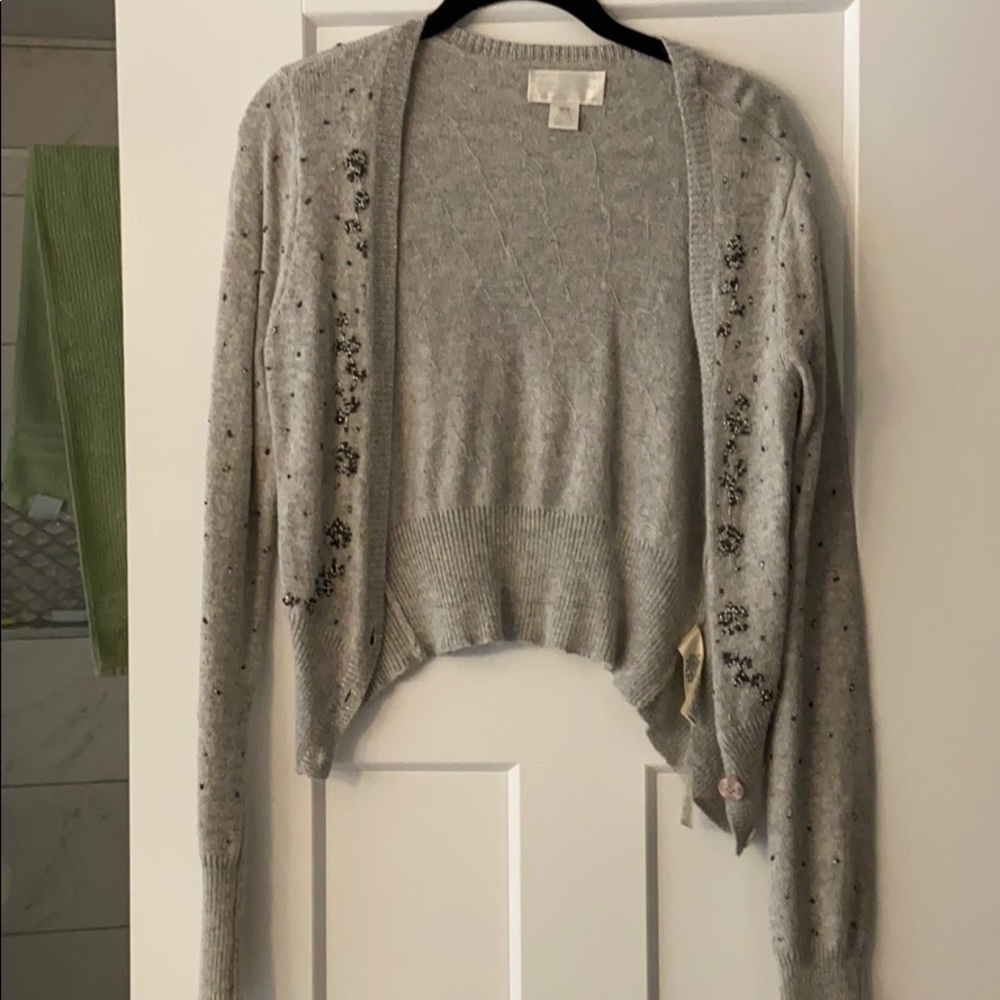Beaded American Eagle Cardigan